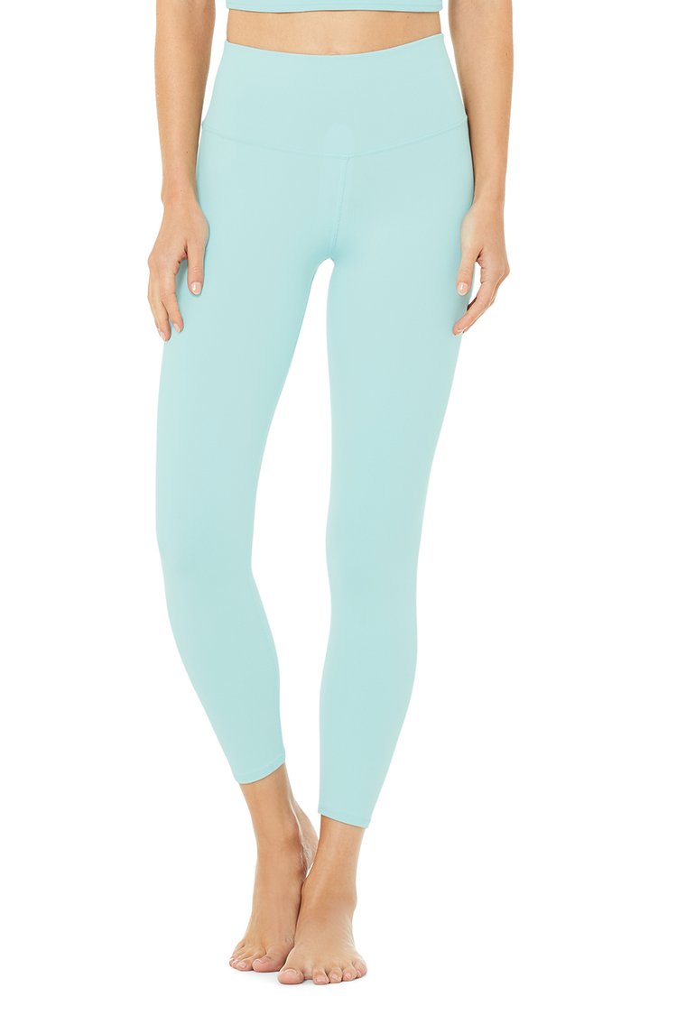 7/8  High-Waist Airbrush Legging - Blue Quartz
