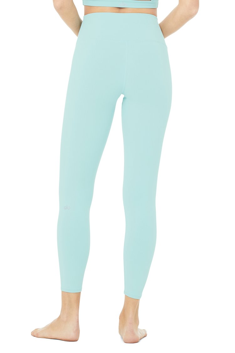 7/8  High-Waist Airbrush Legging - Blue Quartz