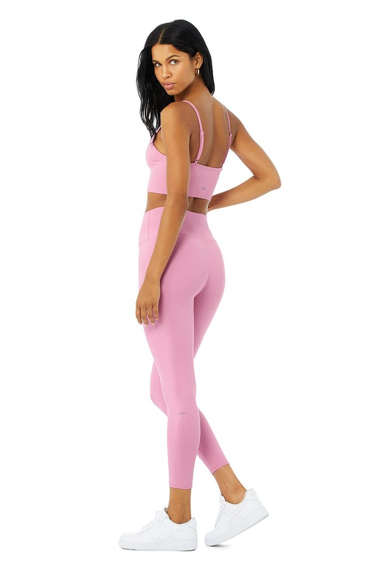 7/8 High-Waist Airbrush Legging - Parisian Pink