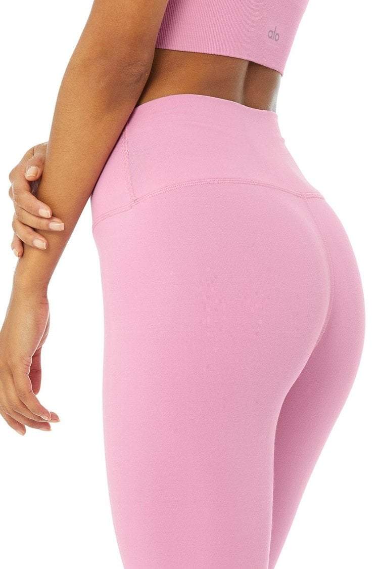 7/8 High-Waist Airbrush Legging - Parisian Pink
