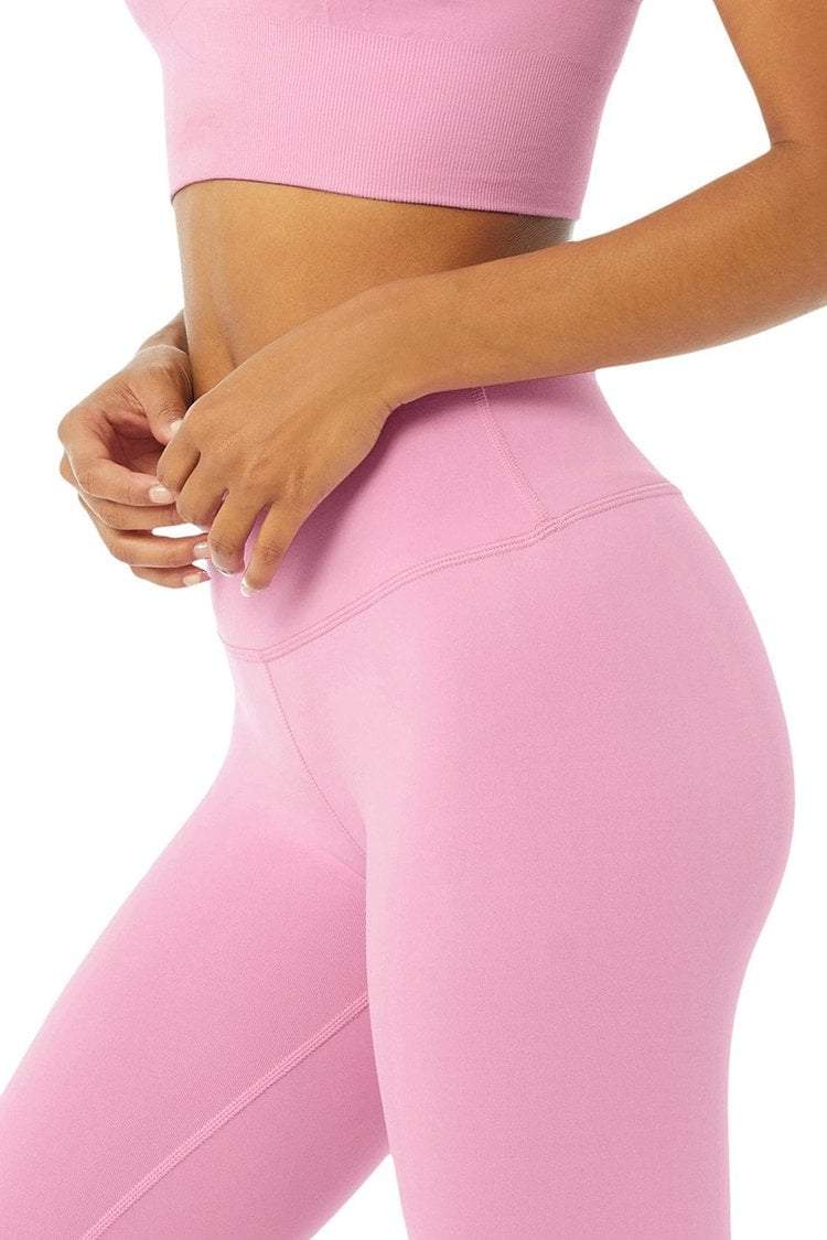High-Waist Airbrush Legging - Parisian Pink