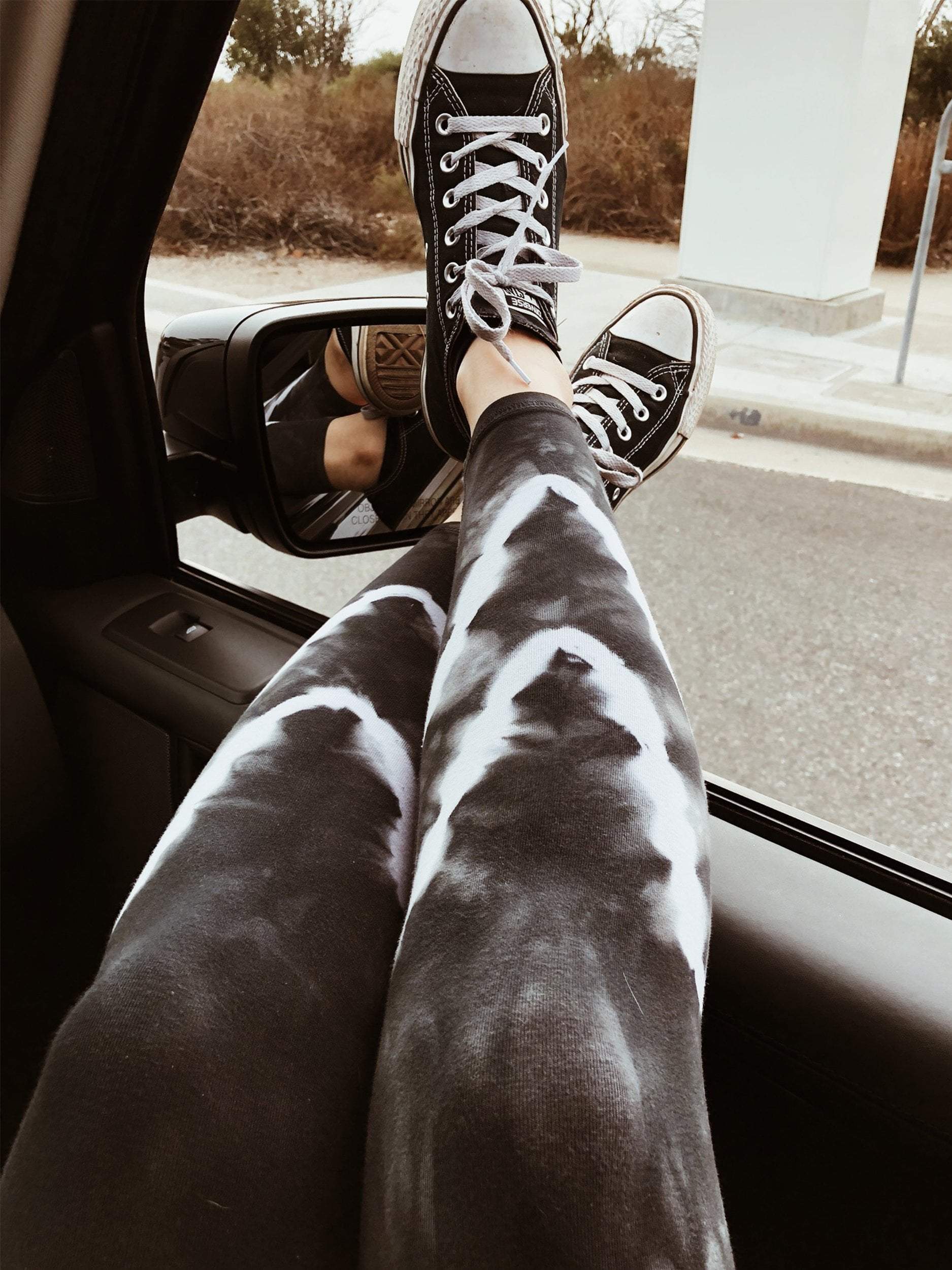 Sunset Leggings - Onyx/ Cloud