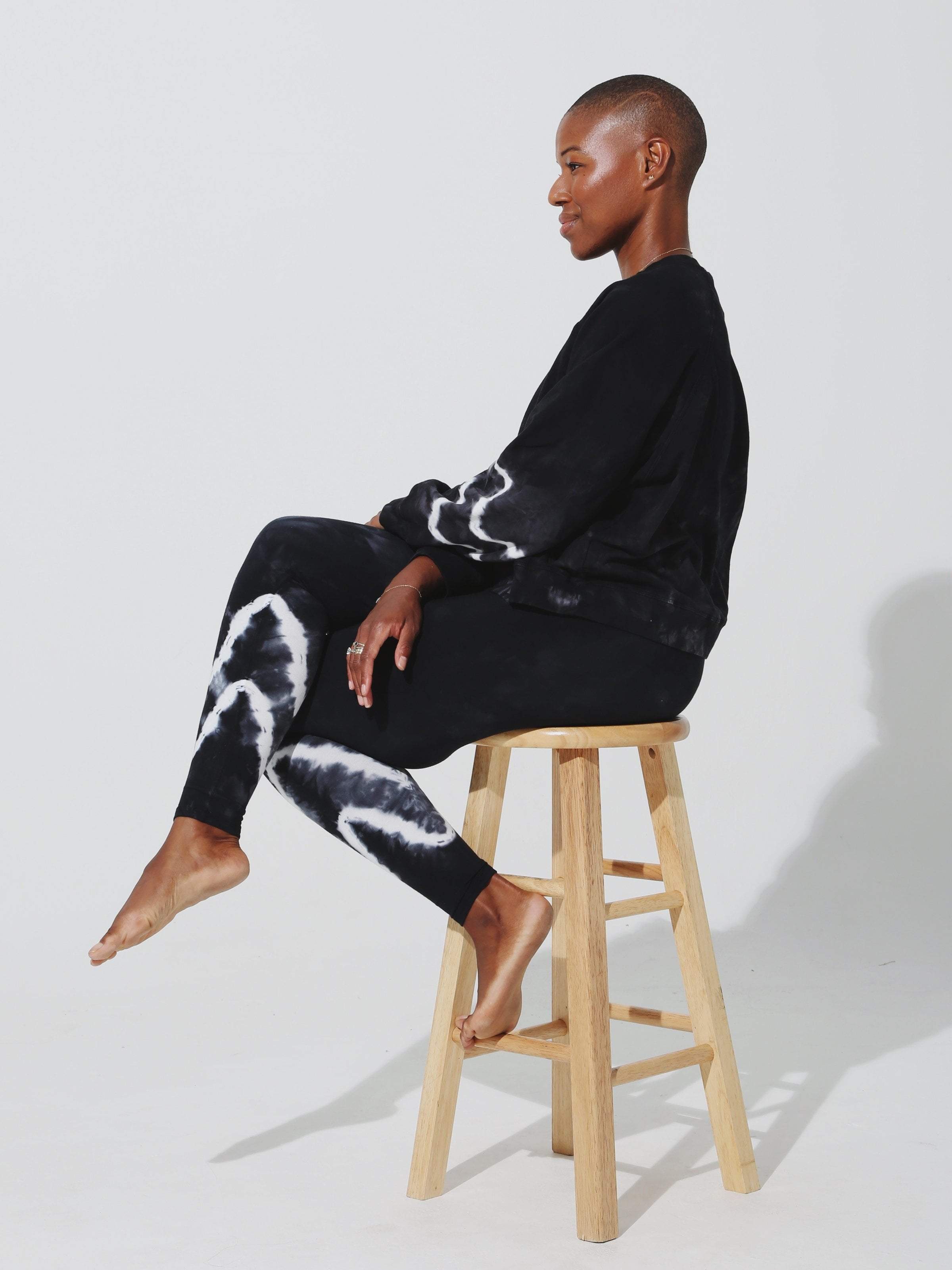 Sunset Leggings - Onyx/ Cloud