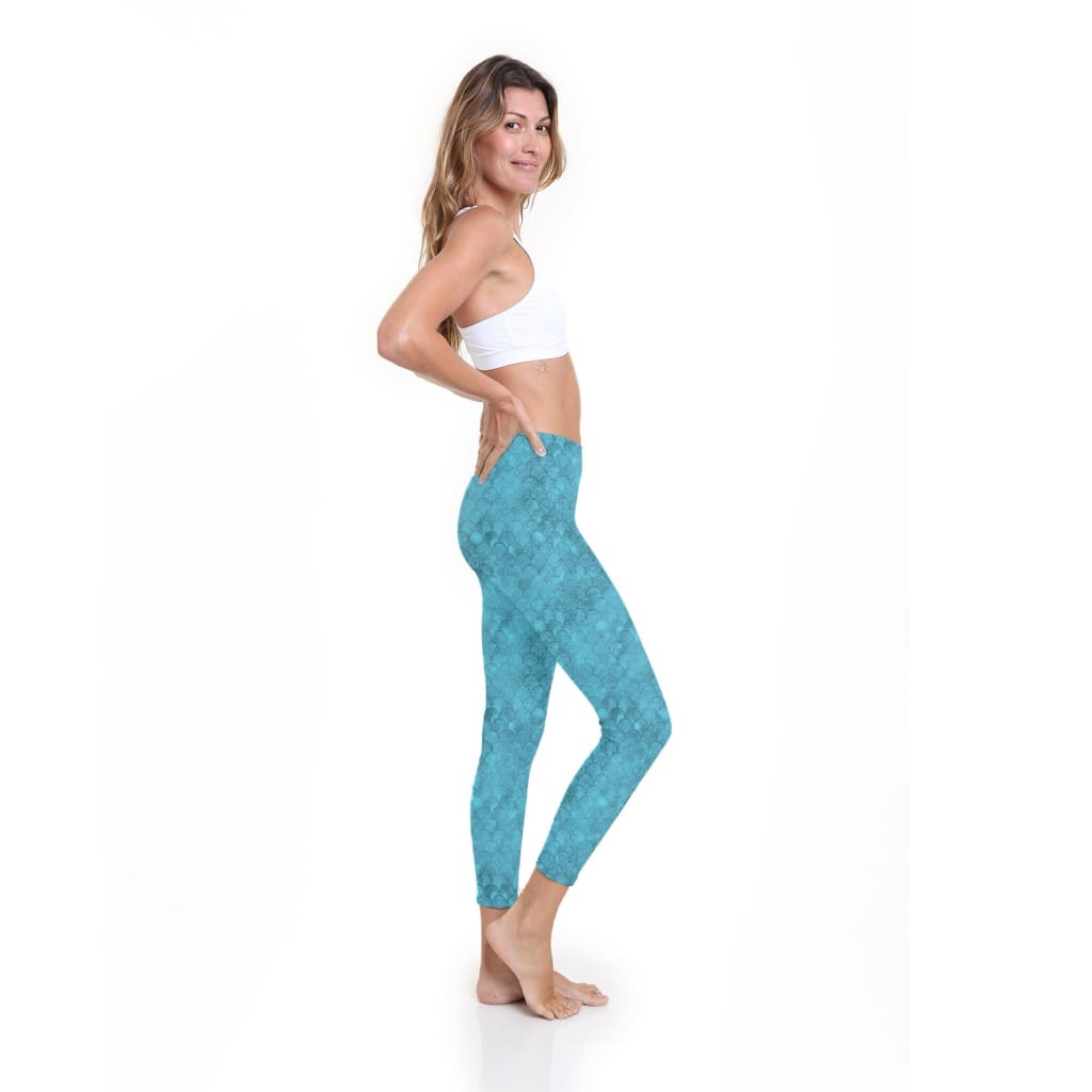 7/8 Eco Legging Aquamarine