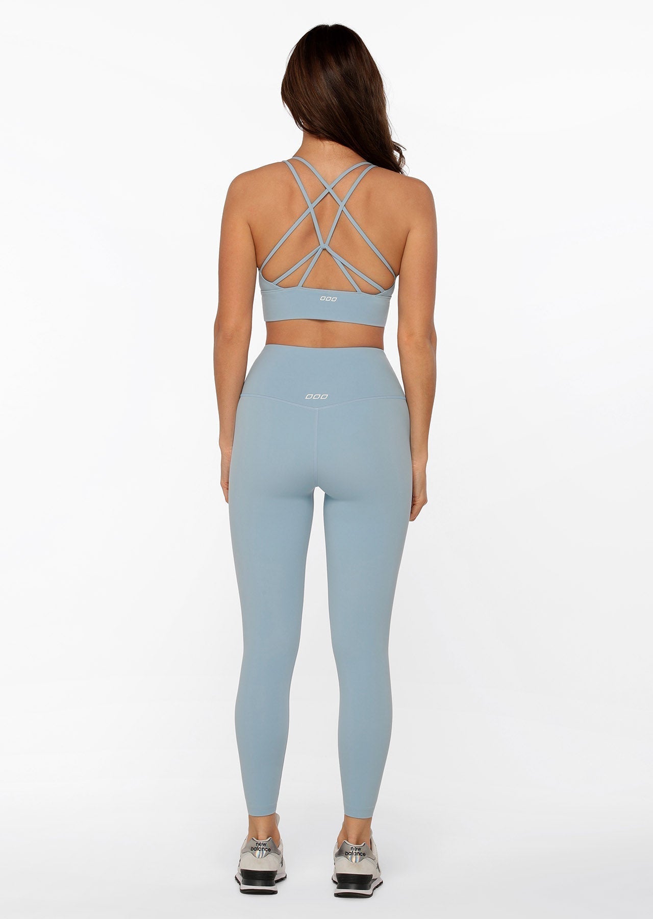 Lotus Ankle Biter Leggings - Voyage Blue