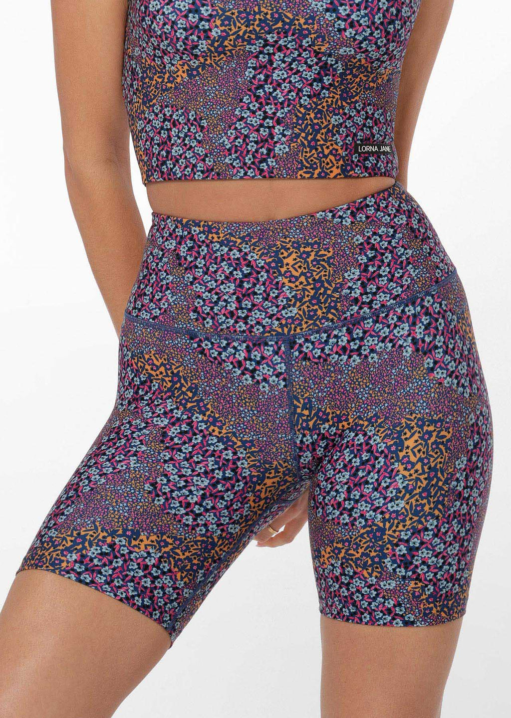 Midnight Ditsy Bike Short