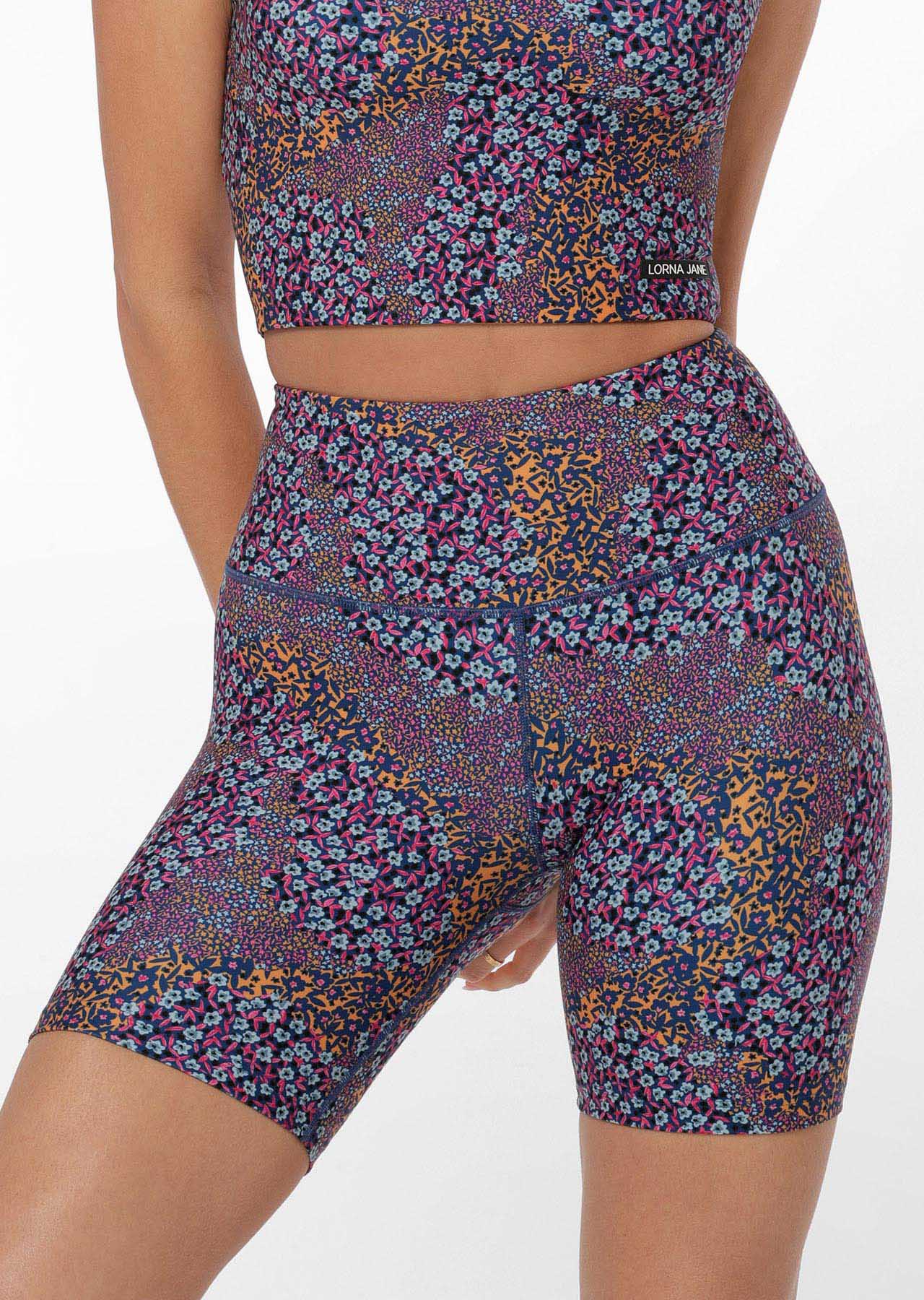 Midnight Ditsy Bike Short
