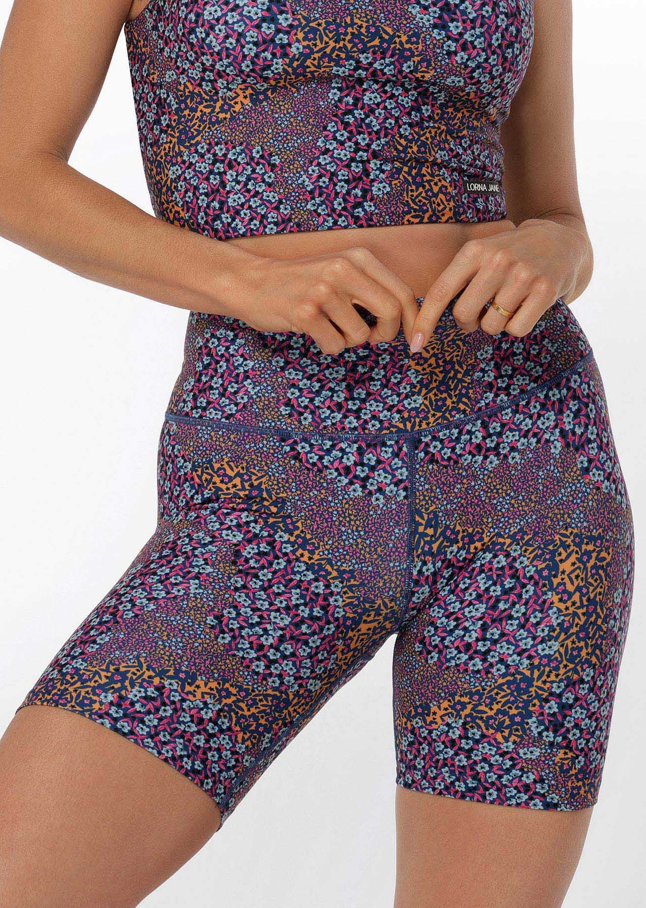 Midnight Ditsy Bike Short