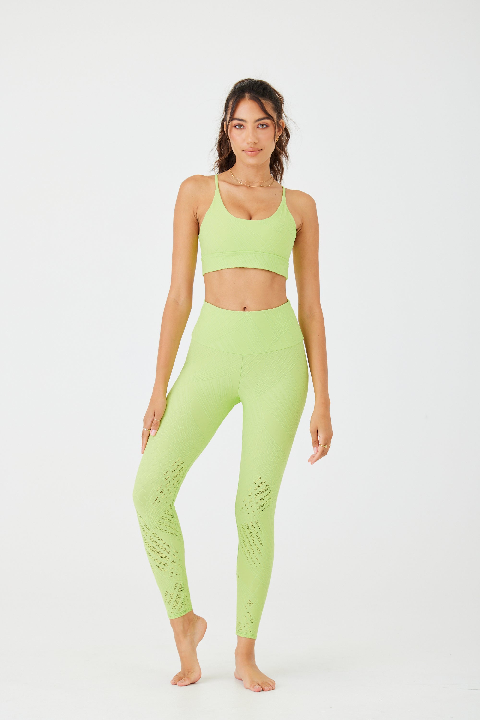 Flow Bra - Mint Butterfly Selenite