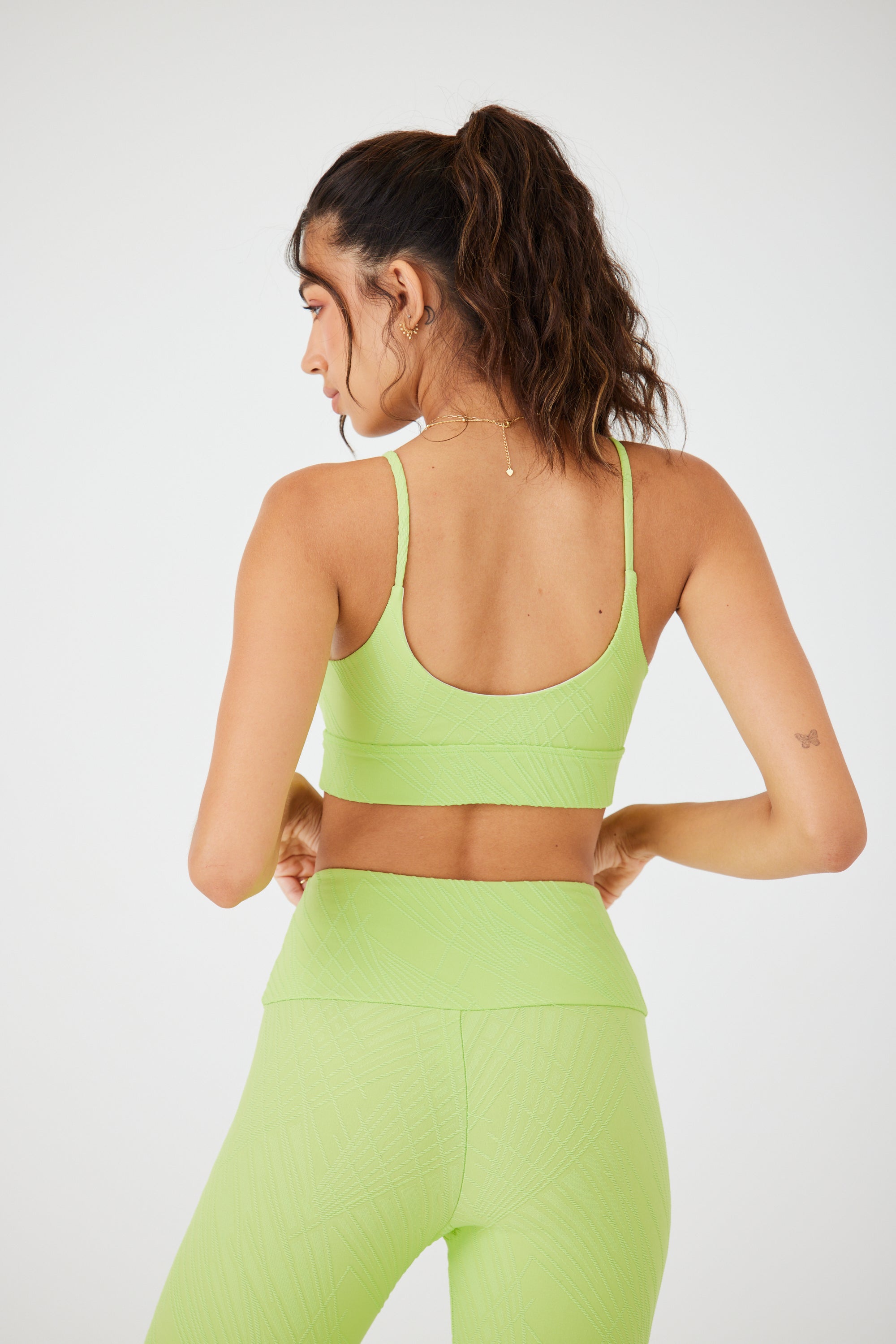Flow Bra - Mint Butterfly Selenite