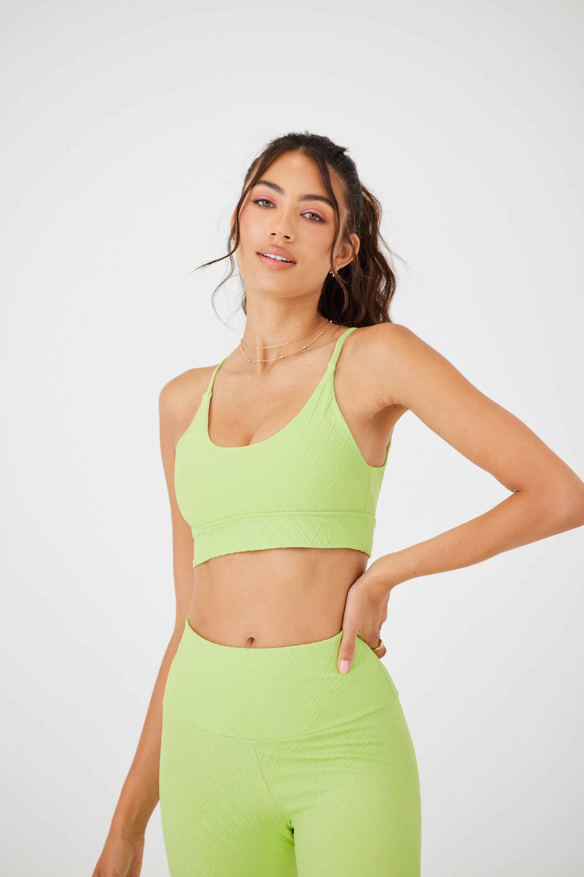 Flow Bra - Mint Butterfly Selenite