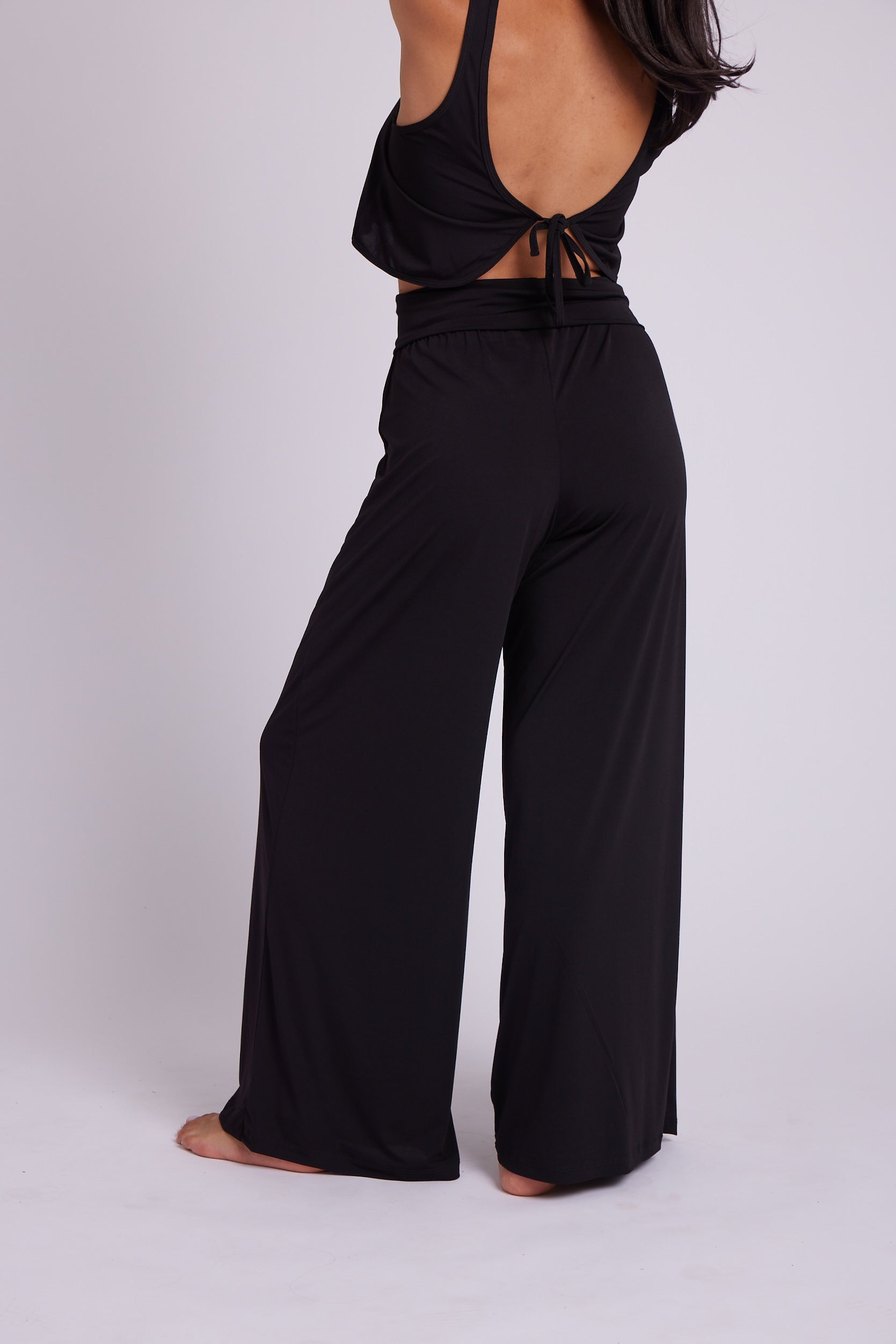 Bahia Crop Top - Black