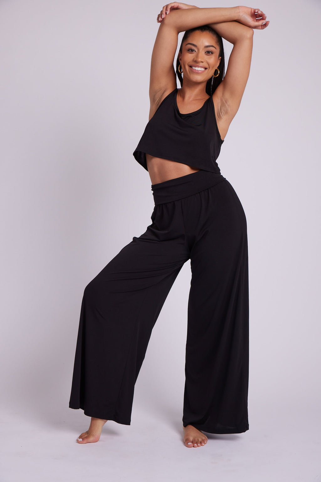 Bahia Crop Top - Black