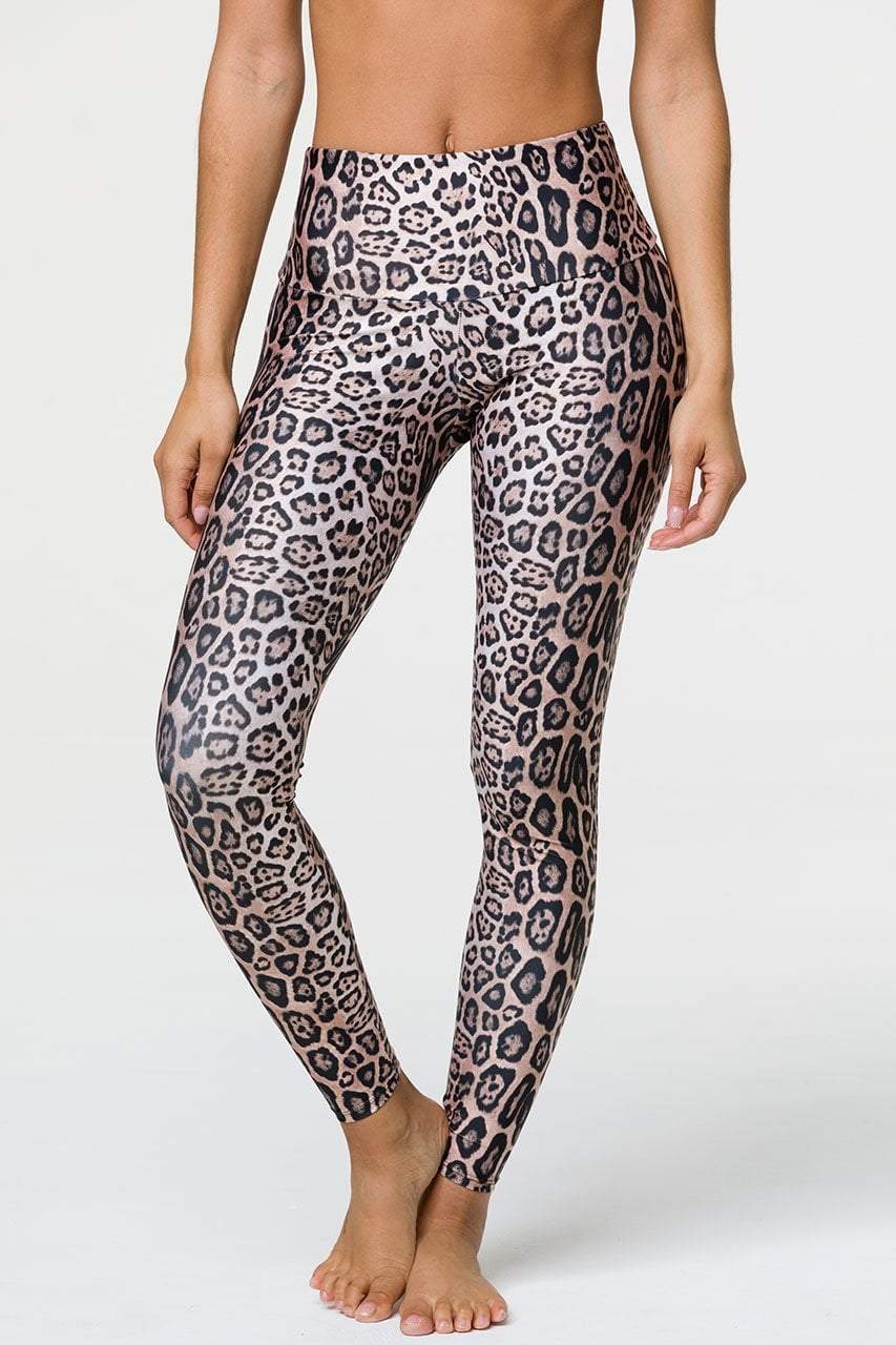 High Rise Legging - Leopard