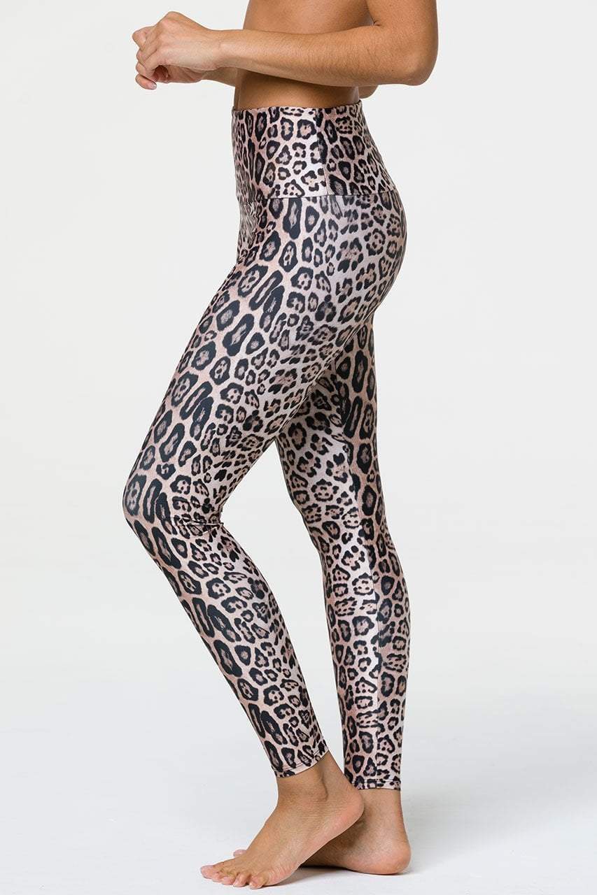 High Rise Legging - Leopard
