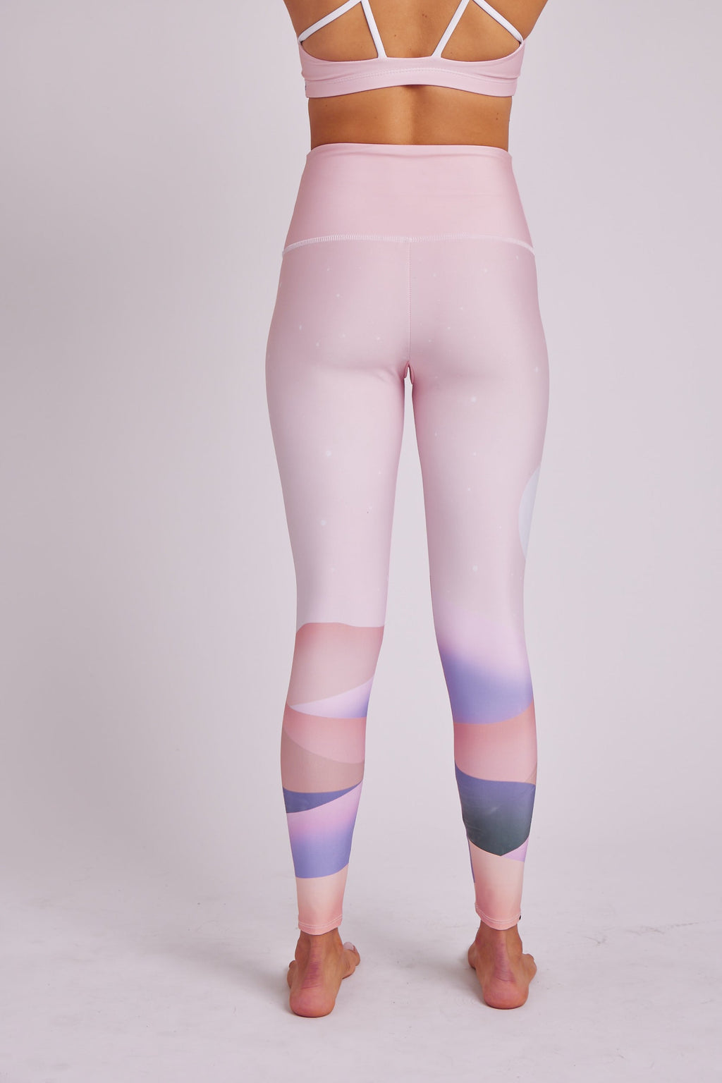 Sustainable Soul Graphic High Rise Midi Legging - Selena Moon