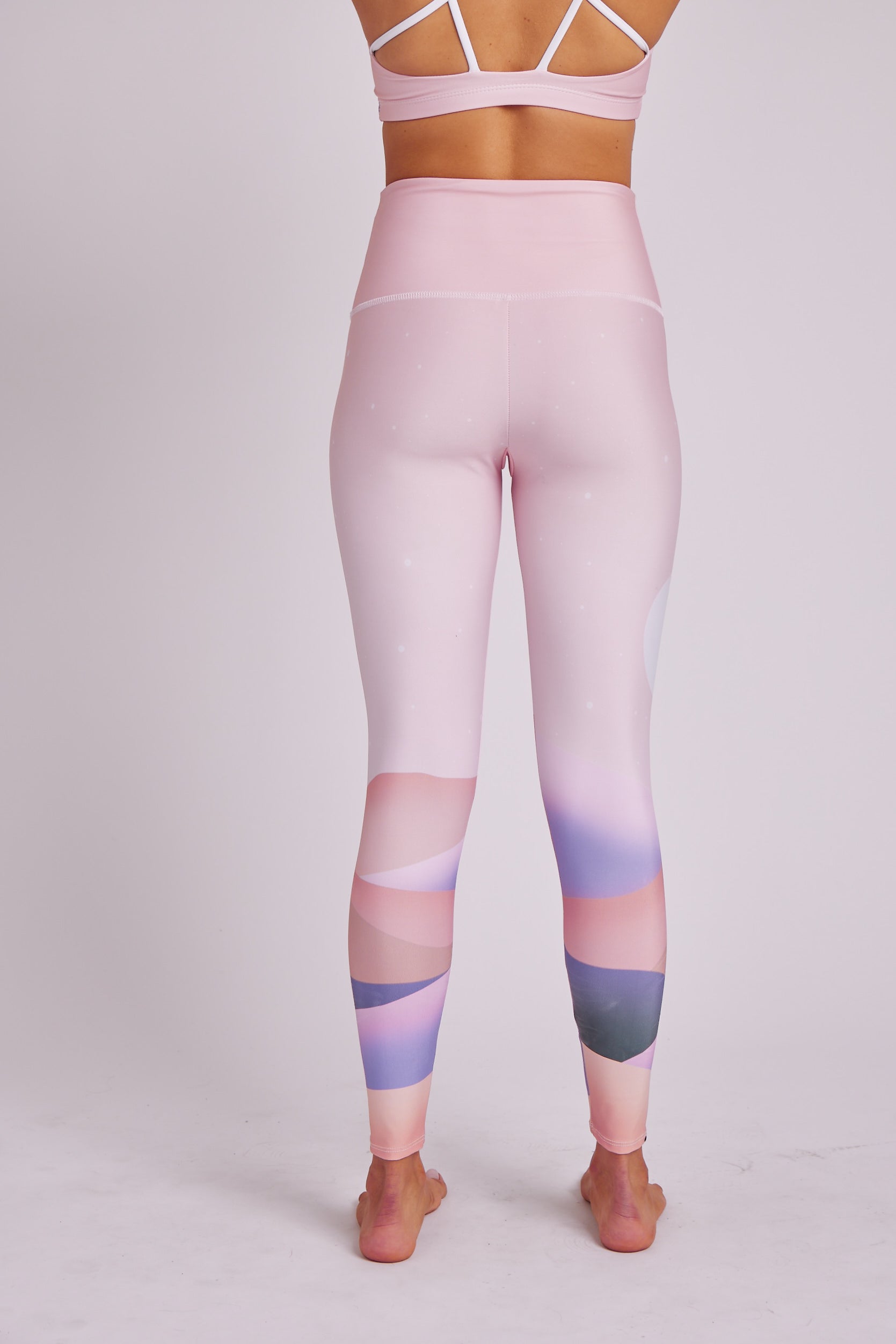 Sustainable Soul Graphic High Rise Midi Legging - Selena Moon