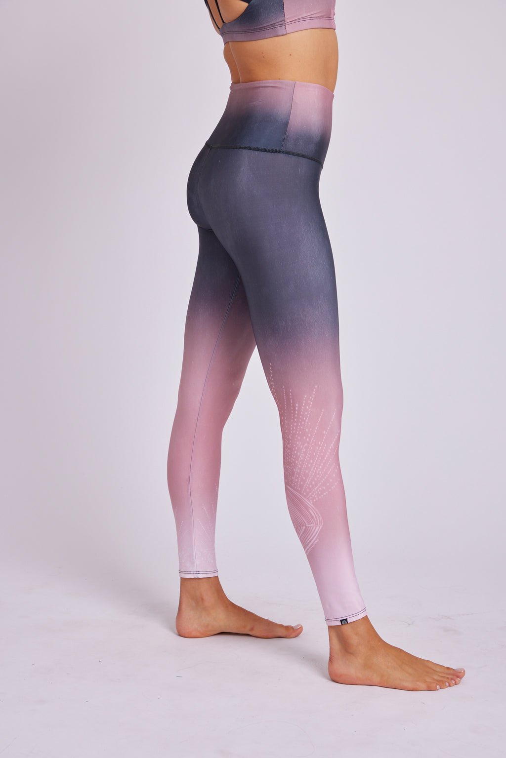 Sustainable Soul Graphic High Rise Midi Legging - Zen