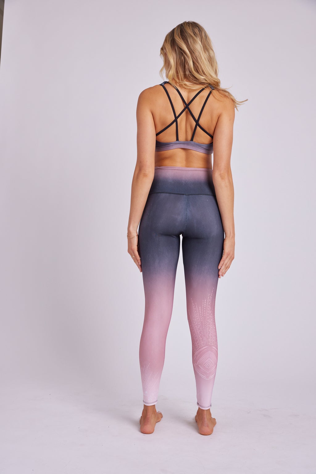 Sustainable Soul Graphic High Rise Midi Legging - Zen