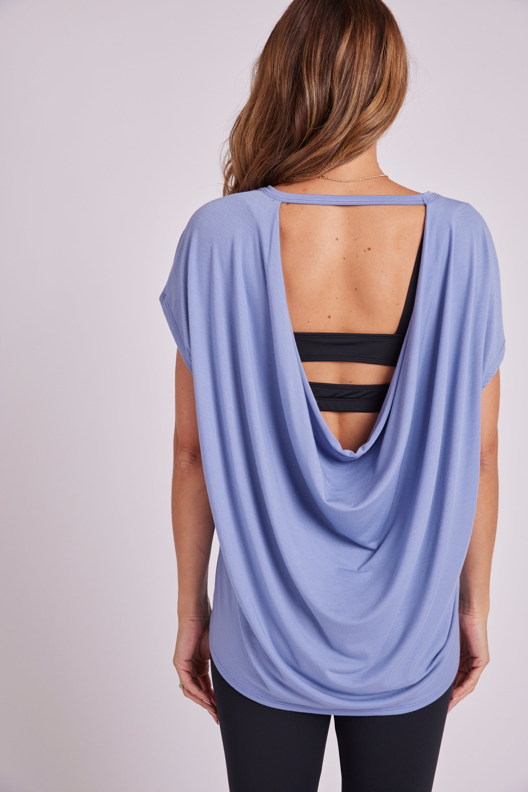 Drop Back Top Periwinkle