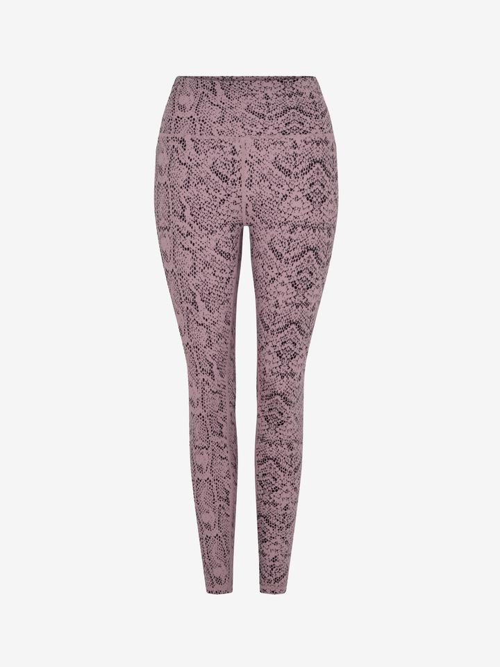Let's Move High Rise Legging - Bark Rose Snake