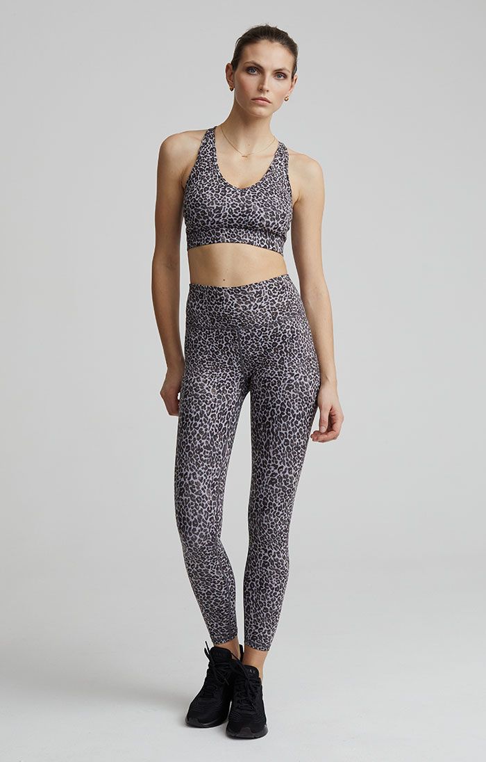 Let's Move High Rise Legging - Brushed Leopard
