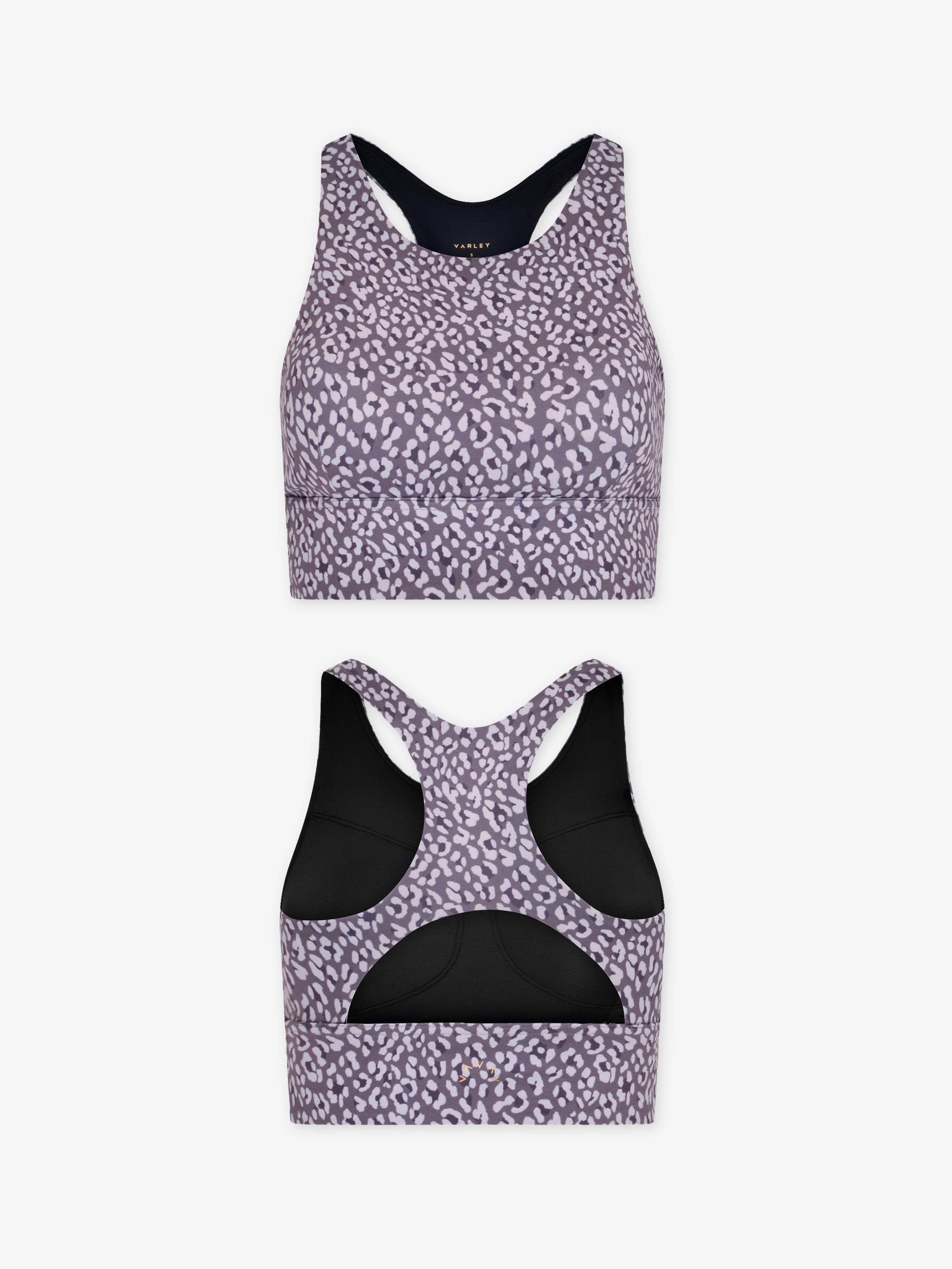 Let's Move Park Bra - Graphite Cheetah