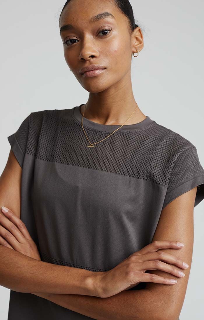 Carley T-Shirt - Deep Charcoal